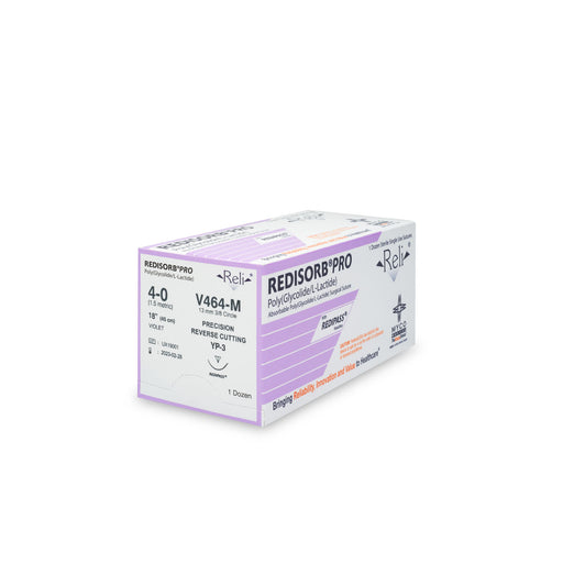 Myco Medical Myco Medical V464-M Suture 4-0 Redisorb Violet Braided 18" Supplies reLink Medical