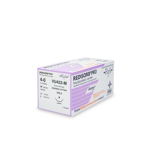 Myco Medical Myco Medical VU422-M Suture 4-0 Redisorb Undyed Braided 30" Supplies reLink Medical