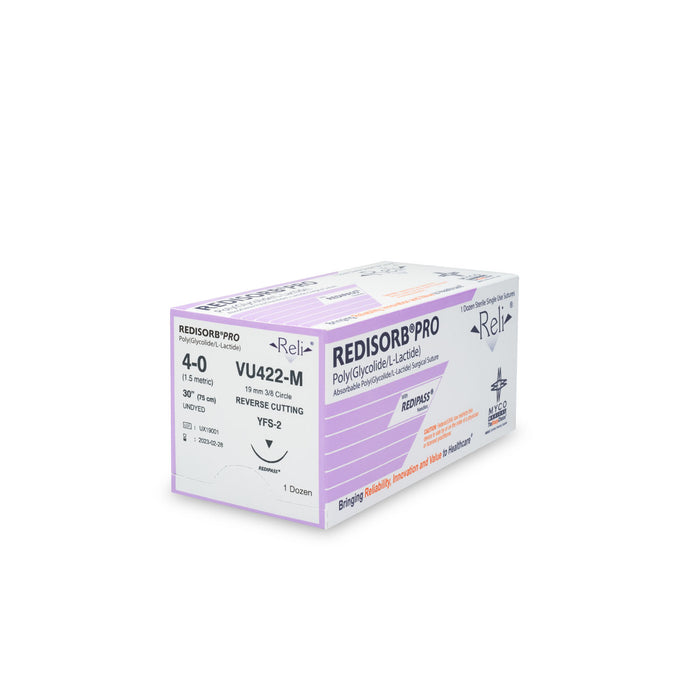 Myco Medical Myco Medical VU422-M Suture 4-0 Redisorb Undyed Braided 30" Supplies reLink Medical