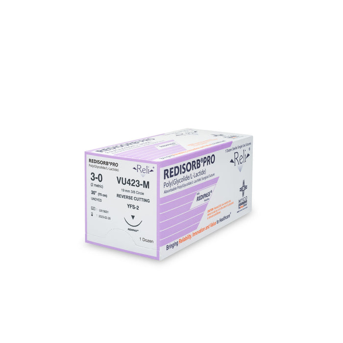 Myco Medical Myco Medical VU423-M Suture 3-0 Redisorb Undyed Braided 30" Supplies reLink Medical