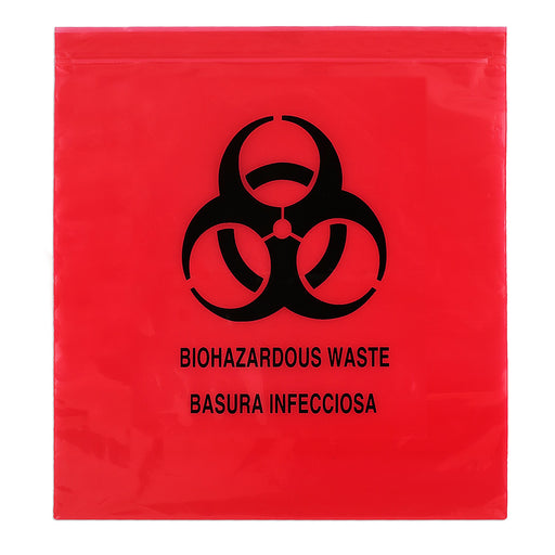 Medegen Medical Products, LLC Medegen Medical Products LLC 4930 Bag Biohazard 12 x 12 2ml Zip Supplies reLink Medical