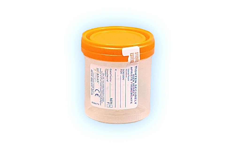 Medegen Medical Products, LLC Medegen Medical Products LLC 4945 Specimen Container 120ml Orange Supplies reLink Medical