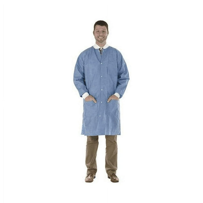 Medicom, Inc. Medicom Inc. 8107-D High Permance Lab Coat Deep Blue X-Large Supplies reLink Medical