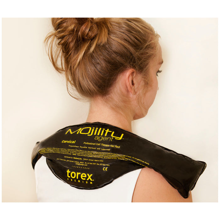 Torex Torex TXFA14 Cold Pack Flat Cervical 21" Long Black Supplies reLink Medical