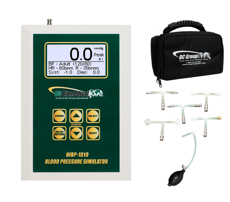 BC Biomedical BC Biomedical NIBP-1010KIT NIBP Simulator Test Equipment reLink Medical