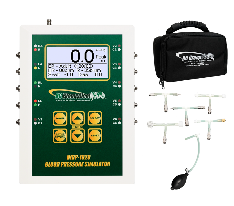 BC Biomedical BC Biomedical NIBP-1020KIT NIBP Simulator Test Equipment reLink Medical