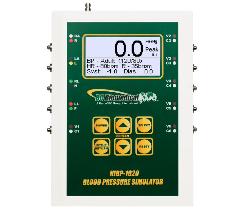 BC Biomedical NIBP-1010 NIBP Simulator