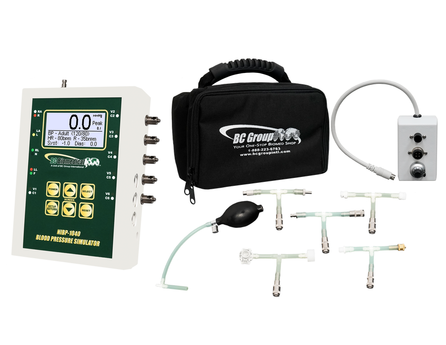 BC Biomedical BC Biomedical NIBP-1040KIT Non-Invasive Blood Pressure Simulator Test Equipment reLink Medical