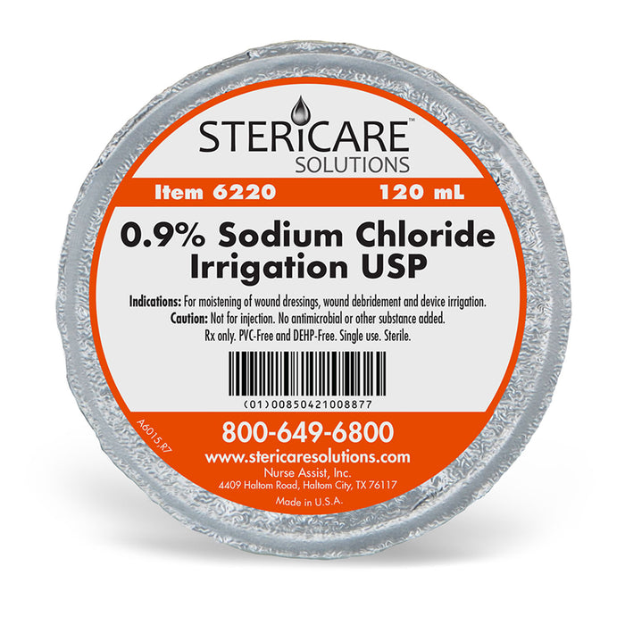 Nurse Assist Nurse Assist 6220 Irrigation Device & Suctioning Saline 0.9% Sterile Supplies reLink Medical