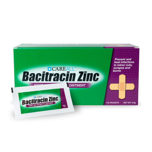 New World Imports New World Imports BACP9 Bacitracin Ointment 0.9g 144/bx 12 Supplies reLink Medical