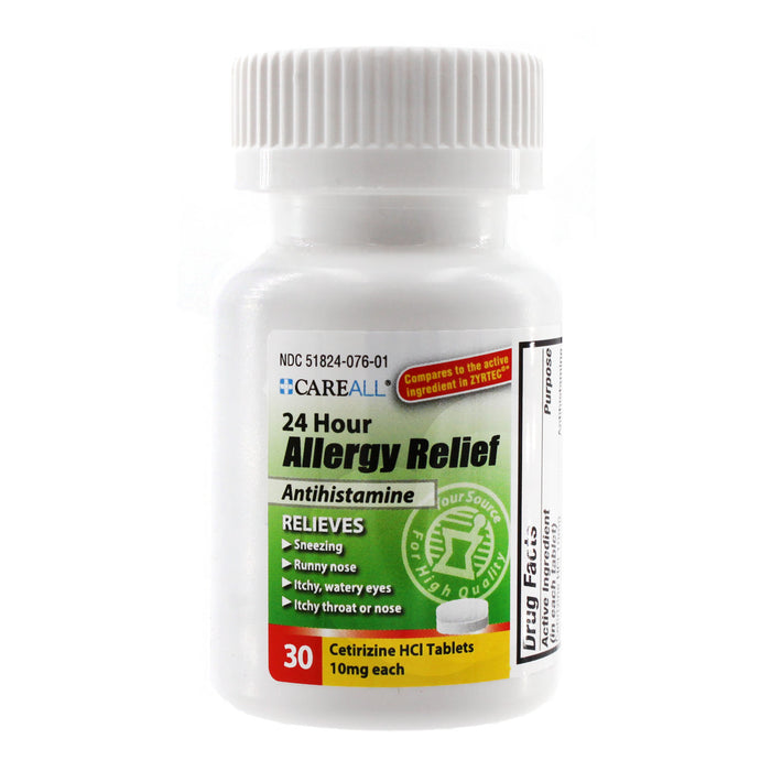 New World Imports New World Imports CET1030 Cetirizine Allergy Relief 10mg Compares Supplies reLink Medical