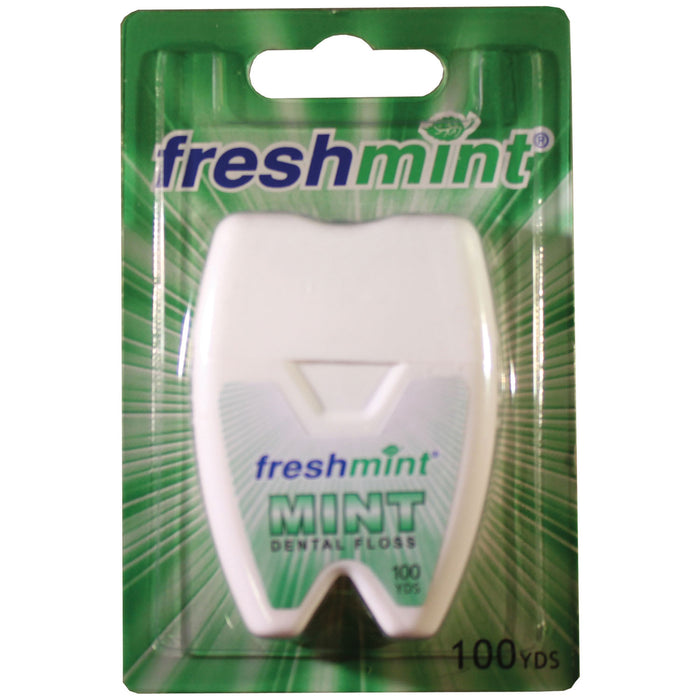 New World Imports New World Imports DF100 Dental Floss Mint Waxed 100 yds Supplies reLink Medical