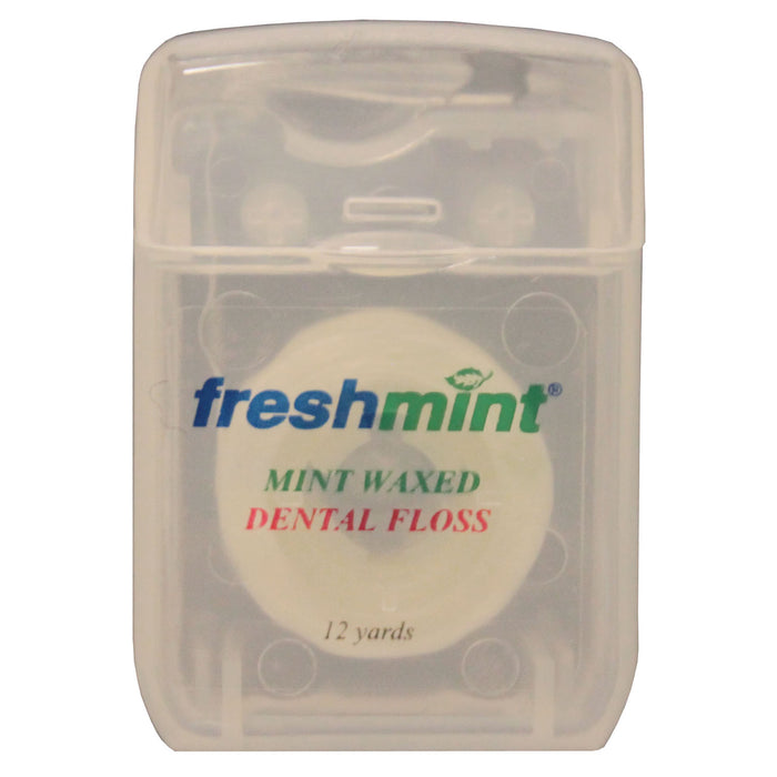 New World Imports New World Imports DF12 Dental Floss Mint Waxed 12 yds 12/bg 12 Supplies reLink Medical