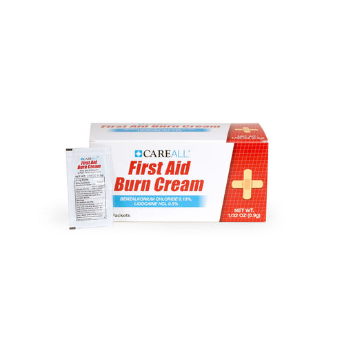 New World Imports New World Imports FABCP9 CareAll First Aid Burn Cream Packet 0.9g Supplies reLink Medical