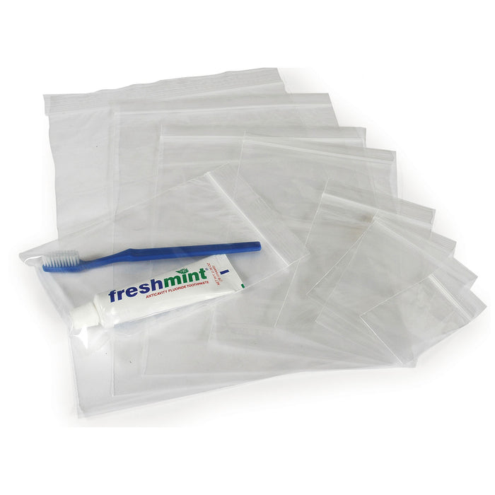 New World Imports New World Imports ZIP64 Reclosable Clear Bag 2 mil 6" x 4" 100/bg Supplies reLink Medical