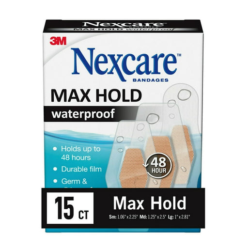 3M Personal Safety Division 3M Personal Safety Division MHW-15 Nexcare Max Hold Waterproof Supplies reLink Medical