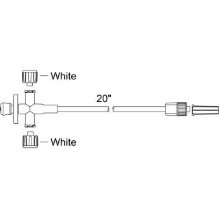 ICU Medical ICU Medical MX451SL Extension Set Standard Bore Slide Swivel Luer Supplies reLink Medical