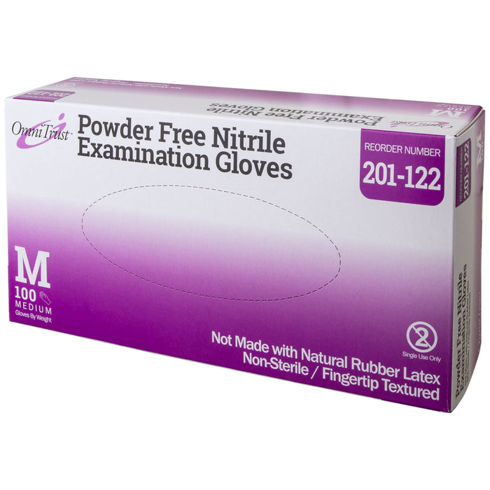 Omni International Corp. Omni International Corp. 201-122 Exam Glove Nitrile Medium Supplies reLink Medical