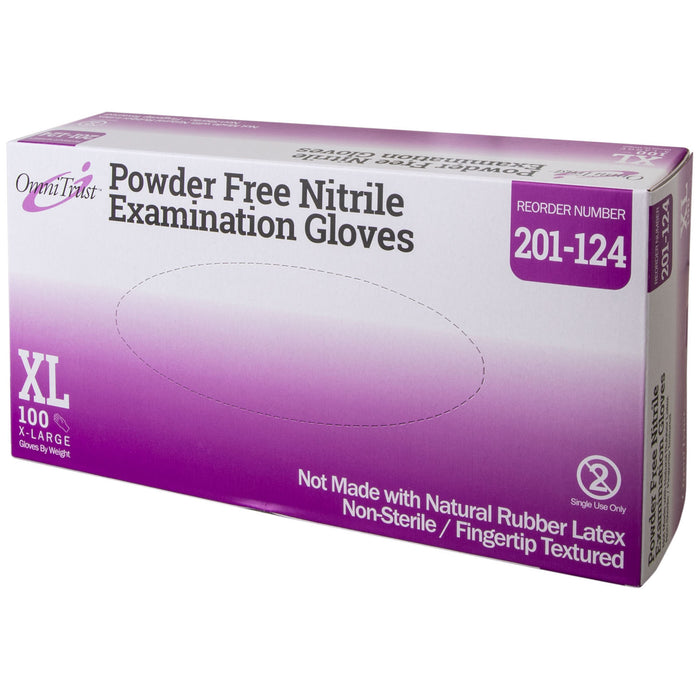 Omni International Corp. Omni International Corp. 201-124 Exam Glove Nitrile X-Large Supplies reLink Medical