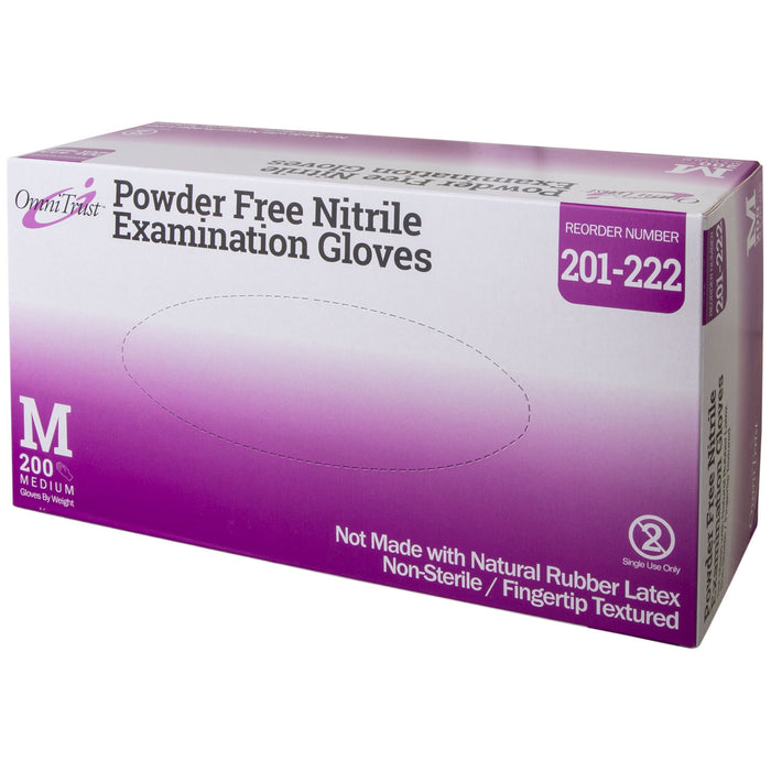 Omni International Corp. Omni International Corp. 201-222 Exam Glove Nitrile Medium Supplies reLink Medical