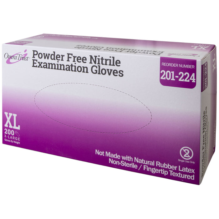 Omni International Corp. Omni International Corp. 201-224 Exam Glove Nitrile X-Large Supplies reLink Medical