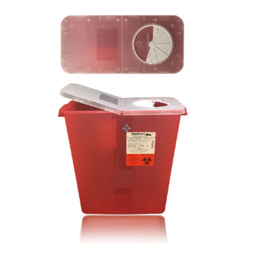 Oak Ridge Products Oak Ridge Products 0330-150R Sharps Container 3 Gallon Red Base/ Supplies reLink Medical