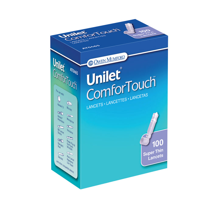 Owen Mumford Owen Mumd AT0465 Unilet ComTouch Lancet Ultra Thin 30G Supplies reLink Medical