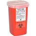 Oak Ridge Products Oak Ridge Products 0311-150F Sharps Container 1 Quart Red Base/ Supplies reLink Medical