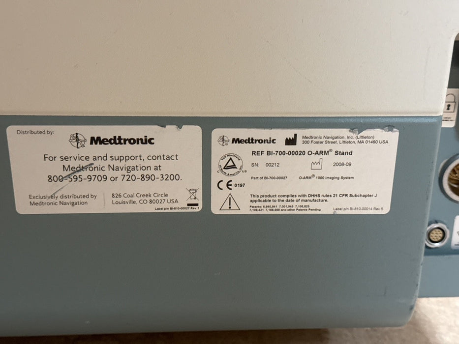 Medtronic 2008 Medtronic O-Arm C-Arms & Tables reLink Medical