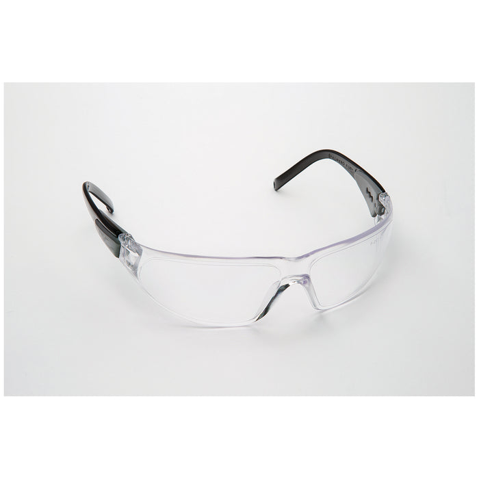Palmero Palmero 3553 Safety Glasses Black Frame/Clear Lens. Universal Size Supplies reLink Medical