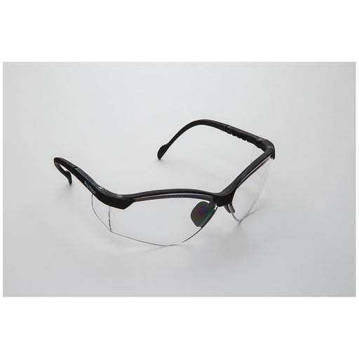 Palmero Palmero 3560BL Safety Glasses Black Frame/Clear Lens. Universal Supplies reLink Medical