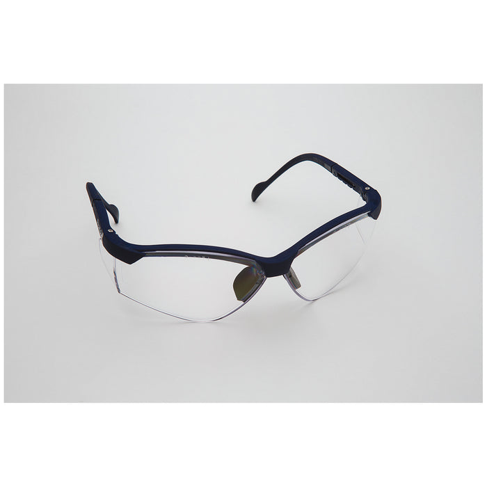 Palmero Palmero 3560B Safety Glasses Blue Frame/Clear Lens. Universal Size Supplies reLink Medical