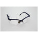 Palmero Palmero 3560B Safety Glasses Blue Frame/Clear Lens. Universal Size Supplies reLink Medical