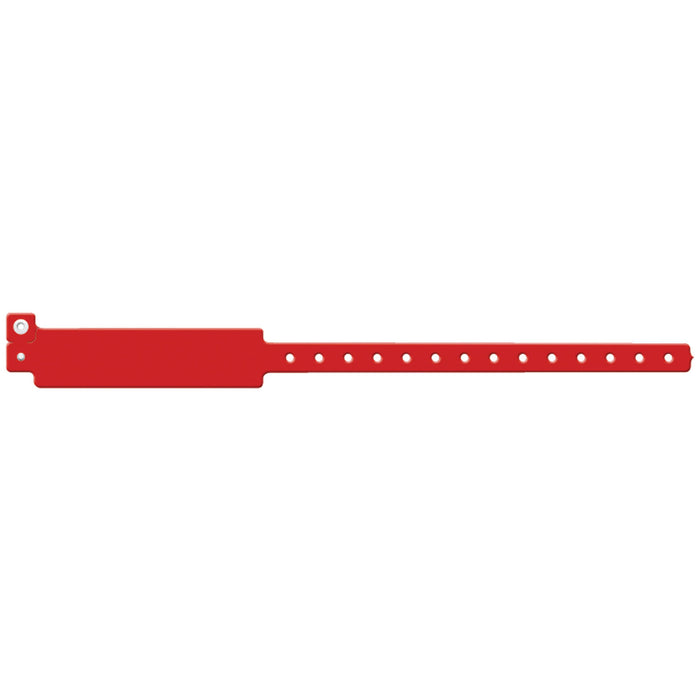 Medical ID Solutions Medical ID Solutions 204 Wristband Adult Write-On Vinyl Red Supplies reLink Medical