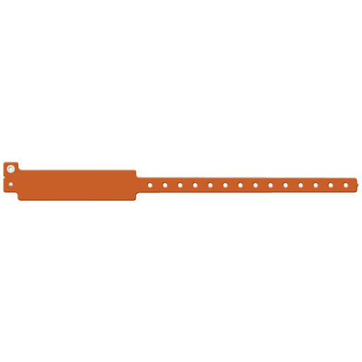 Medical ID Solutions Medical ID Solutions 205 Wristband Adult Write-On Vinyl Orange Supplies reLink Medical