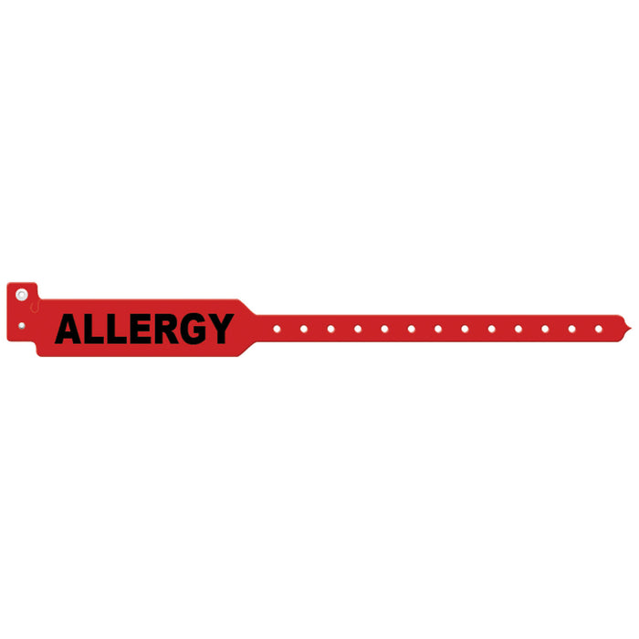Medical ID Solutions Medical ID Solutions 3204A Wristband Adult Tri-Laminate Allergy Supplies reLink Medical