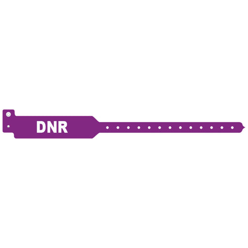 Medical ID Solutions Medical ID Solutions 3207DNR Wristband Adult Tri-Laminate DNR Supplies reLink Medical