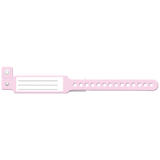 Medical ID Solutions Medical ID Solutions 343 Wristband Infant Insert Vinyl Pink Supplies reLink Medical