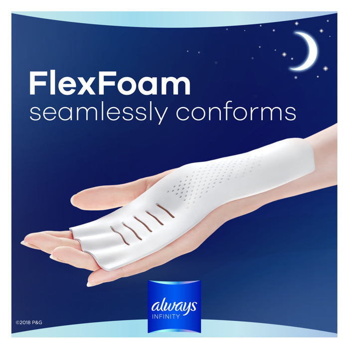 Always Always Infinity Overnight Pads Supplies reLink Medical