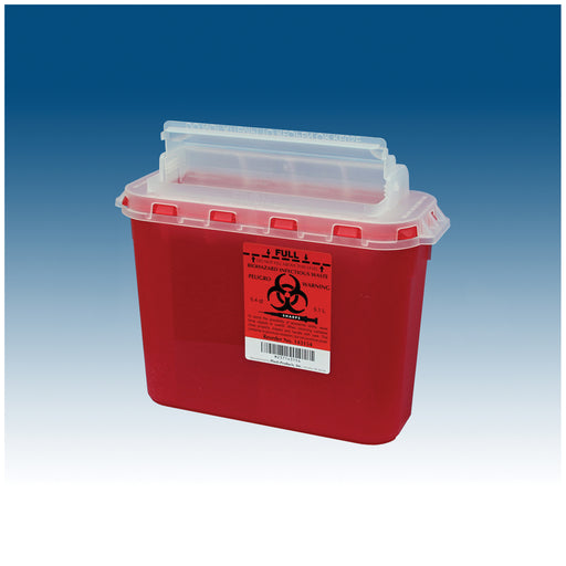 Plasti-Products, Inc. Plasti-Products Inc. 143154 Container 5.4 Qt Red 10/bx 2 Supplies reLink Medical
