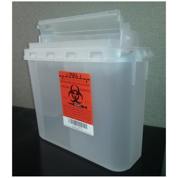 Plasti-Products, Inc. Plasti-Products Inc. 143254 Container 5.4 Qt Clear 10/bx 2 Supplies reLink Medical