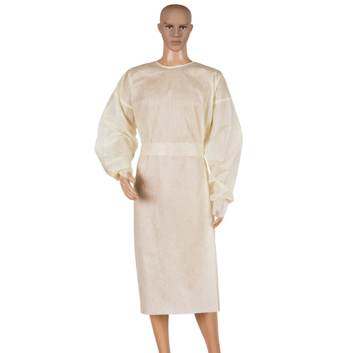 AMD-Medicom AMD-Medicom A69962 Isolation Gown Yellow Thumb Loop X-Large Supplies reLink Medical