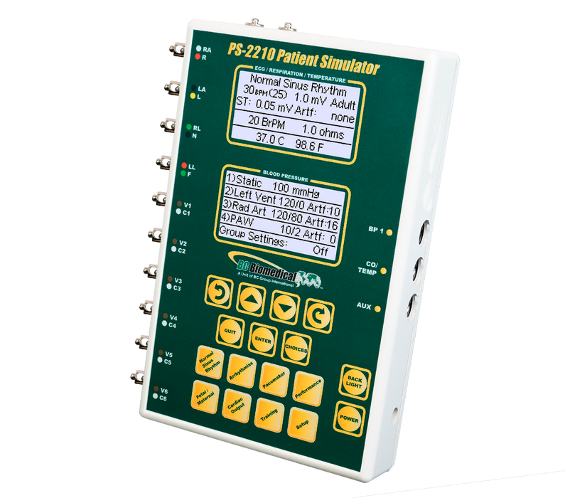 BC Biomedical PS-2210 Multiparameter Patient Simulator