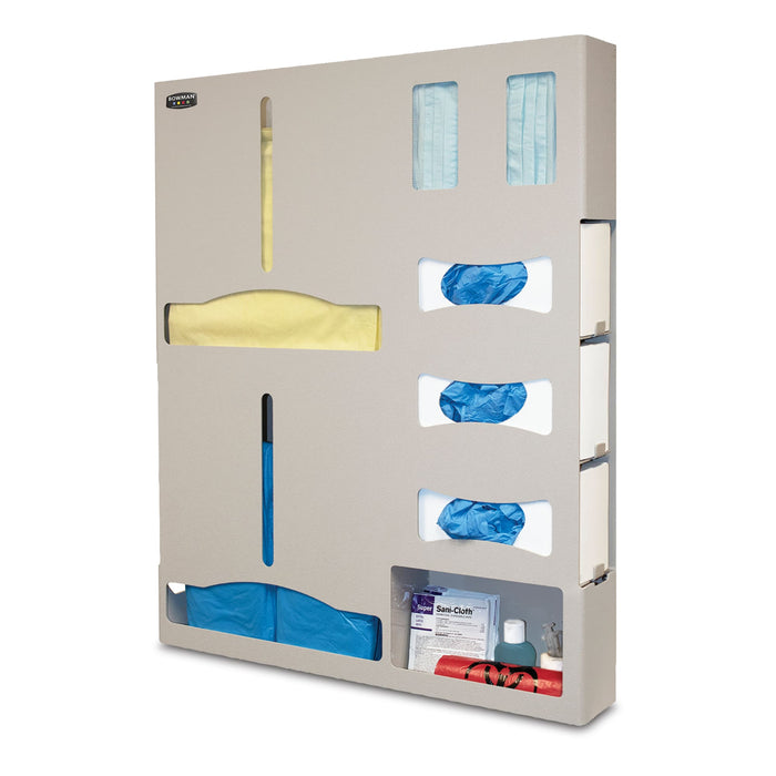 MarketLab, Inc. MarketLab Inc. PS415-0212 Protective Wear Organizer 4" Double Supplies reLink Medical