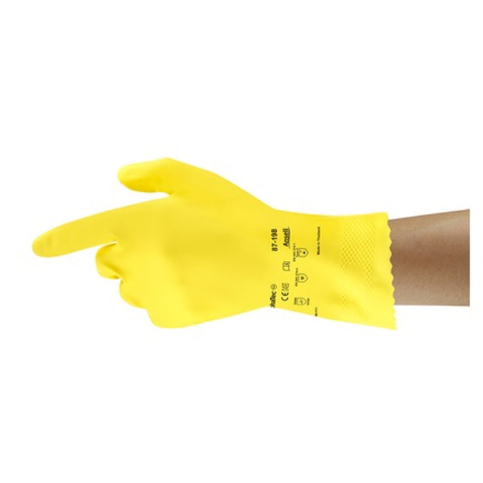 Ansell Ansell 103091 Safety Glove Natural Rubber Latex Light-Duty FDA Supplies reLink Medical