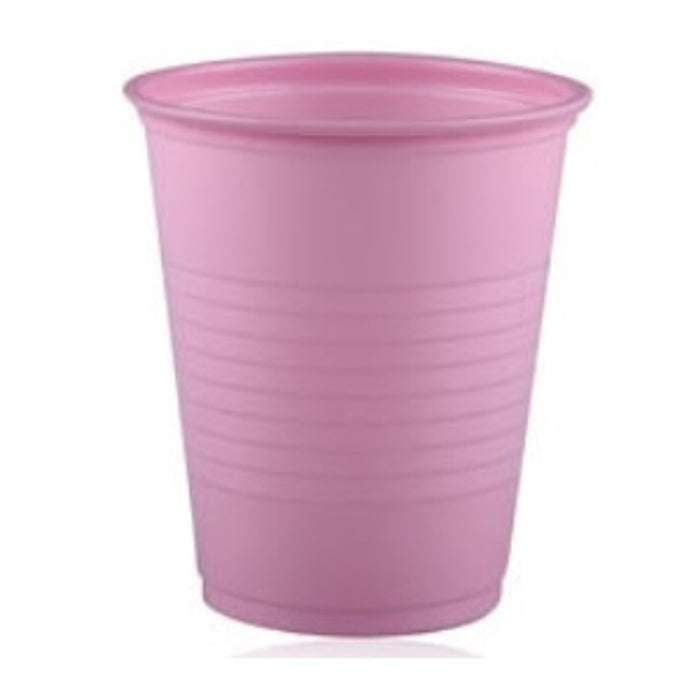 Crosstex International CXADR Plastic Cup 5 oz Dusty Rose