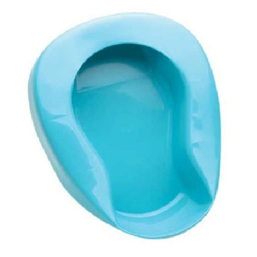 Medegen Medical Products, LLC Medegen Medical Products LLC 00085 Pontoon Bedpan Powder Blue Supplies reLink Medical