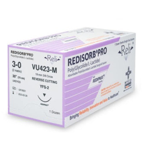 Myco Medical Myco Medical VU442-M Suture 3-0 Redisorb Undyed Braided 30" Supplies reLink Medical