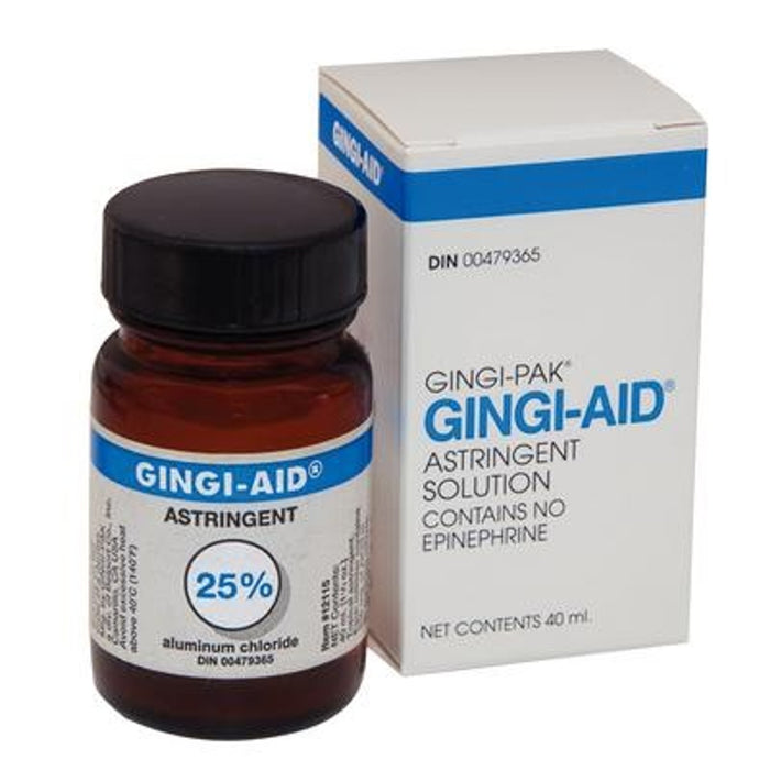 PacDent Gingi-Pak PacDent Gingi-Pak 12115 Gingi-Aid Solution 25% Supplies reLink Medical