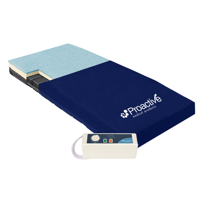 Proactive Medical 94001 Non-Powered Self Adjusting Air/Foam Mattress